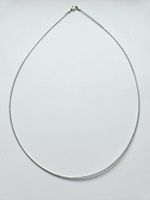 925er Silber-Choker – formstabil & elegant, 42 cm
